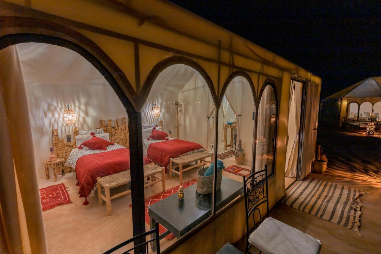 Soleil Camp & Camel Trekking Hotel Мерцуга Екстериор снимка