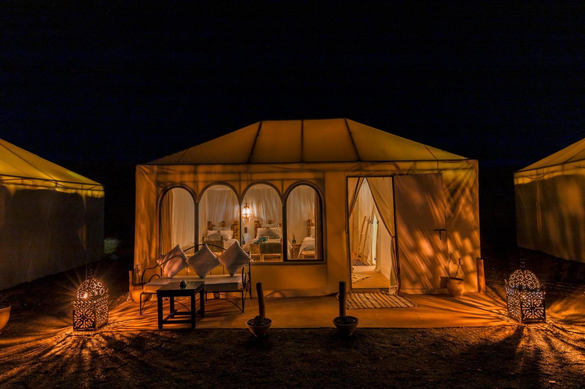 Soleil Camp & Camel Trekking Hotel Мерцуга Екстериор снимка